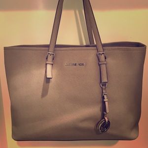 Large grey Michael Kors bag!